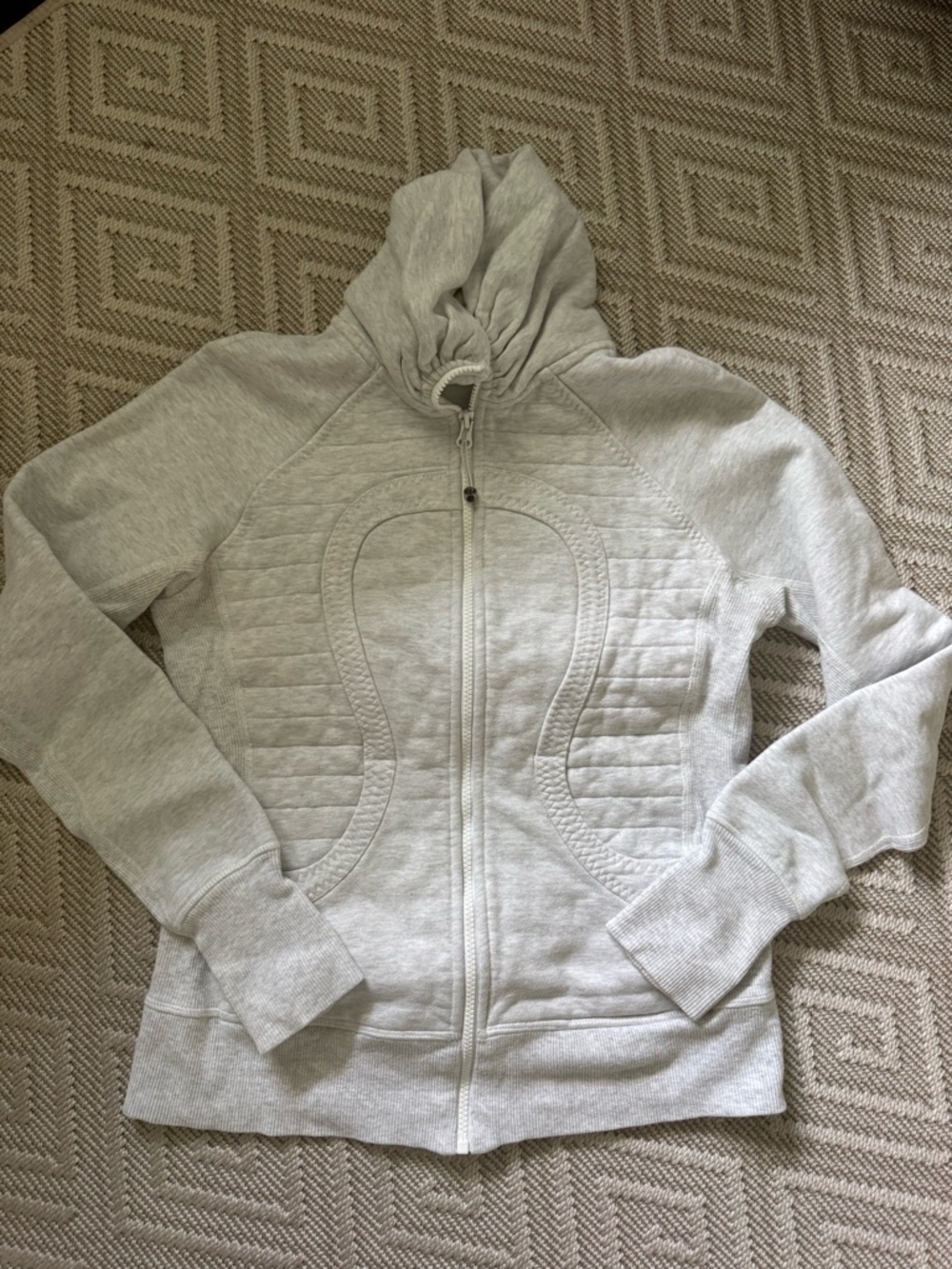 Lululemon Funnel Neck Original Scuba Jacket-Full length